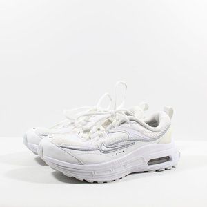 Nike Women's Air Max Bliss Casual Shoes - White/Silver 6.5M